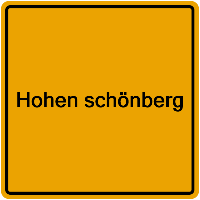 Einwohnermeldeamt24 Hohen schönberg